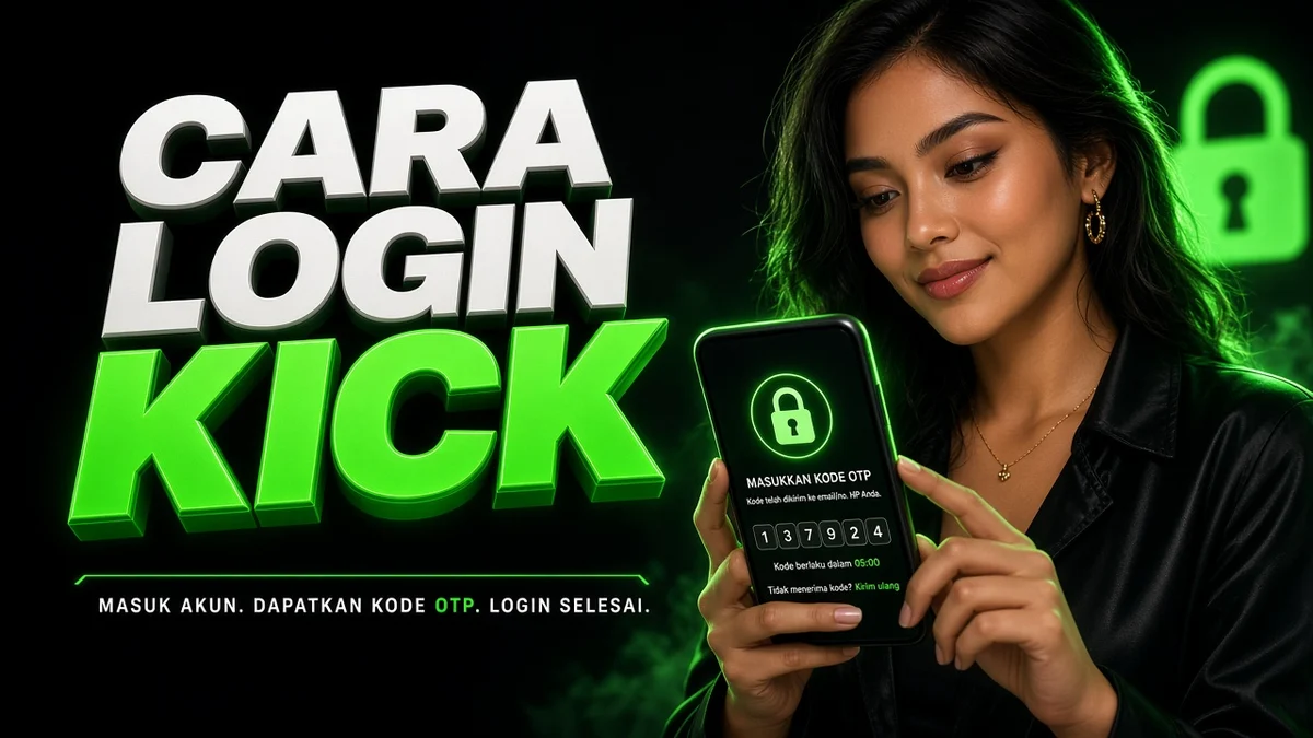 Cara Login Kick 2026 — OTP, Password & Anti Tipuan