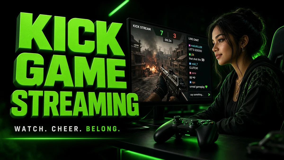 Kick Streaming & Kick Game Streaming — Panduan Nonton