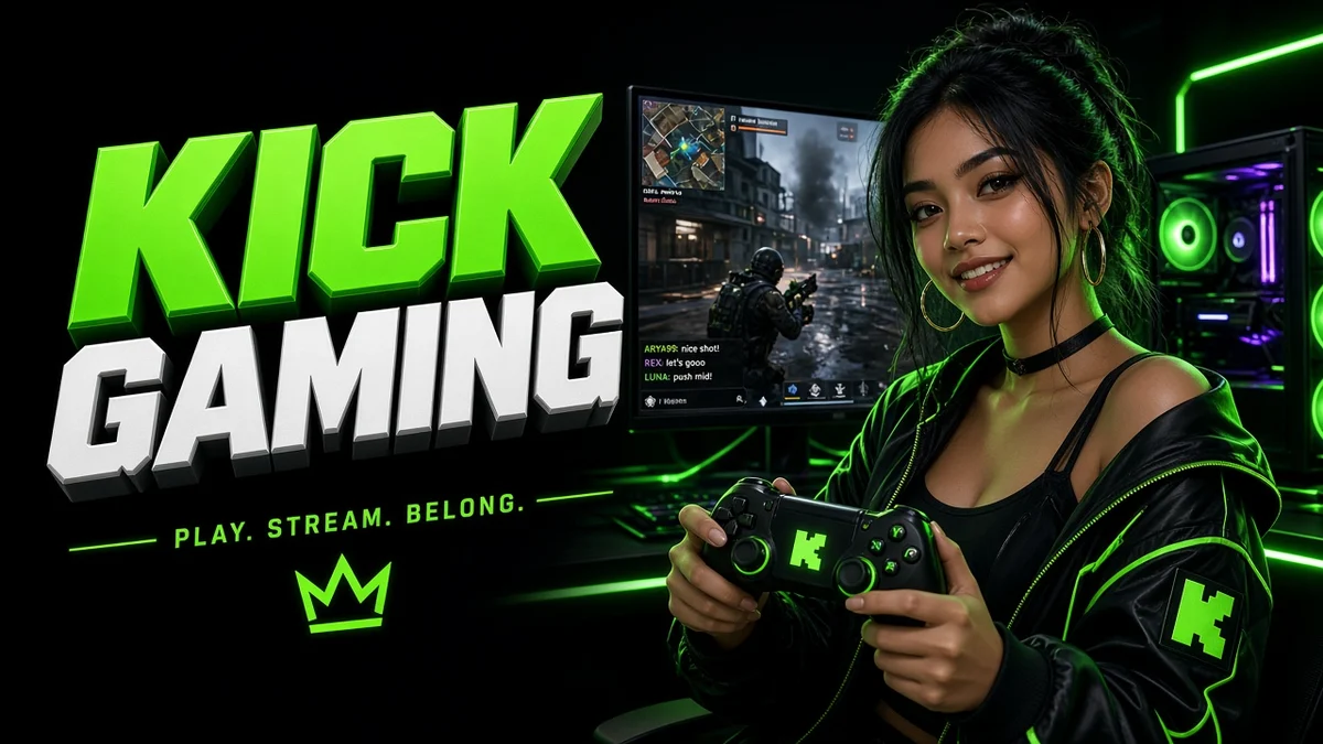 Kick Gaming Indonesia — Nonton Game Streaming Lokal