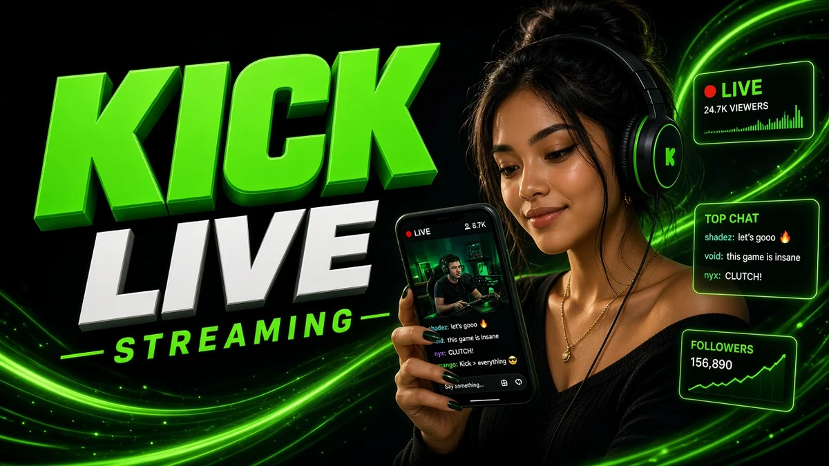 Kick Live Streaming Indonesia — Nonton Live di HP 2026